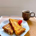 ayakukka's cooksnap of when they made 一晩つけ置き！10分簡単フレンチトースト.