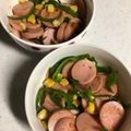 ✩かめたん✩'s cooksnap of when they made ギョニソとピーマンのガーリックオイスター.
