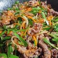 みゃじま's cooksnap of when they made プルコギ風.