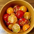 モケ缶's cooksnap of when they made ミニトマトのナムル.