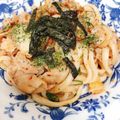 ★ちょびすけ★'s cooksnap of when they made 子供にも◎豚マヨキムチ焼きうどん.