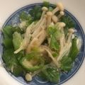 ラクラクダ's cooksnap of when they made えのきの明太子炒め.