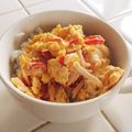 ﾏｲ☆ﾏｲ's cooksnap of when they made ふわふわ、おいしい☆カニカマ卵丼.