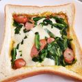 のんぽす's cooksnap of when they made 食パンキッシュ.