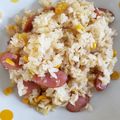 ゆーゅ☆'s cooksnap of when they made ガリバタこがし醤油の簡単とうもろこし炒飯.