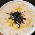 ゆうみですよ。's cooksnap of when they made 冷ご飯で明太子とチーズの御粥　リゾット風.