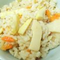 MUJIRUSI☆'s cooksnap of when they made 味付け簡単♪たけのこご飯 2合分.