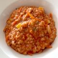 にゃんにょ's cooksnap of when they made 旨ウマ♪生米から作る本格チーズリゾット.