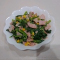 ☆★☆mint☆★☆'s cooksnap of when they made お弁当に♪ほうれん草とハムのマヨ炒め.