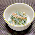 ☆あいちゃん's cooksnap of when they made ほうれん草とカニカマのマヨ和え.