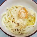 クック07ZL40☆'s cooksnap of when they made 冷凍うどんでカンタン★カルボナーラうどん.