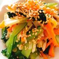 KAORULALA's cooksnap of when they made 小松菜と人参のナムル.