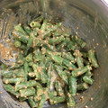 yrinrin's cooksnap of when they made もう一品に【インゲンの中華風ごま和え】.