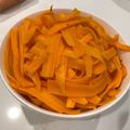 あやねあやね's cooksnap of when they made お弁当の赤！5分で完成！人参バター炒め.