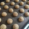 ゆづもこ's cooksnap of when they made パン屋さんのスノーボールクッキー♡きな粉.