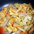 へる めっつ's cooksnap of when they made ふきと揚げの炒め物.