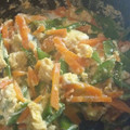 あいひよ's cooksnap of when they made 簡単絹さやの玉子とじ.