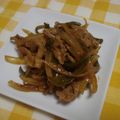 地鶏の町の子's cooksnap of when they made トマケチャしょうが焼★.