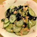 あさ☆まさ's cooksnap of when they made ポン酢で♡きゅうりとわかめとツナの和え物.