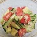 どらみっち's cooksnap of when they made 簡単♬アボカドとツナとトマトのナムル.
