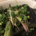 じんこ。's cooksnap of when they made ナスとオクラの揚げびたし.