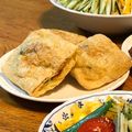 とももパッド's cooksnap of when they made サバ缶と小松菜の油揚げ包み焼き.