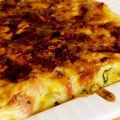 michiharu's cooksnap of when they made 簡単リメイク✿ ポテサラグラタン.