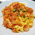tamama1102's cooksnap of when they made 簡単旨い！海老と玉子のチリソース炒め.