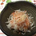 おはなすき's cooksnap of when they made 大根・人参と竹輪の酢の物♪.