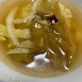 狸の尻尾's cooksnap of when they made 白菜とザーサイのあったかスープ.