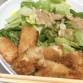meme09's cooksnap of when they made 胸肉で☆揚げないフライパン竜田揚げ風☆.
