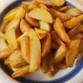 まろくんわんわん☆'s cooksnap of when they made オーブンでヘルシー 揚げないポテトフライ.