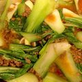 uka0430's cooksnap of when they made 青梗菜の挽肉オイスター炒め.