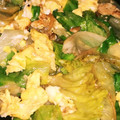 クックDAD's cooksnap of when they made レタスと卵と魚肉ソーセージのさっと炒め♪.