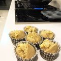 Susiex☆'s cooksnap of when they made ほうじ茶とチョコの蒸しパン.