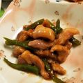 cook⭐MAYU⭐'s cooksnap of when they made 豚ロースとピーマンのオイスター炒め♪.