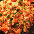 ame-ikuru's cooksnap of when they made チキンライス♪簡単炊飯器で.