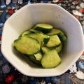 ☆hikonyan☆'s cooksnap of when they made キュウリとポン酢の即席＊浅漬け.