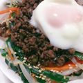 しらたまこもも's cooksnap of when they made とまらない♡美味すぎビビンバ.