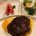 はるはるはるあ's cooksnap of when they made 15分で簡単！包丁要らずの簡単ハンバーグ.