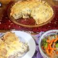 食べ専３号's cooksnap of when they made 簡単タルト☆ごぼうとベーコンのキッシュ.