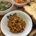 ひつじ・×・'s cooksnap of when they made ＊タケノコたっぷり＊ドライカレー.