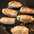剛典キッチン's cooksnap of when they made ささみのチーズと大葉のくるくる焼き♪.