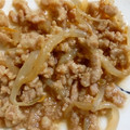りゅう坊ちゃん's cooksnap of when they made 材料2つだけ！！もやしと挽き肉の炒めもの.