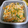 ayanami210's cooksnap of when they made もやしとにんじんピーマンの簡単ナムル.