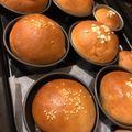 紫苑♪'s cooksnap of when they made 全粒粉入りふわふわバンズ.