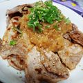 うさまるぼんぼん's cooksnap of when they made 豚ロース★サッパリ！梅★ぽん酢大根おろし.