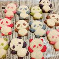 へみちー's cooksnap of when they made かわいいでしょ♡パンダクッキー.
