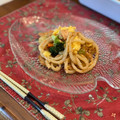 tomokoc's cooksnap of when they made 簡単！カツオフレークと卵の焼きうどん.