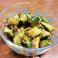 麻's cooksnap of when they made やみつきおかかきゅうり【作りおき】.